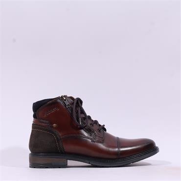 Dubarry Men Switzer Laced Ankle Boot - Brown Leather